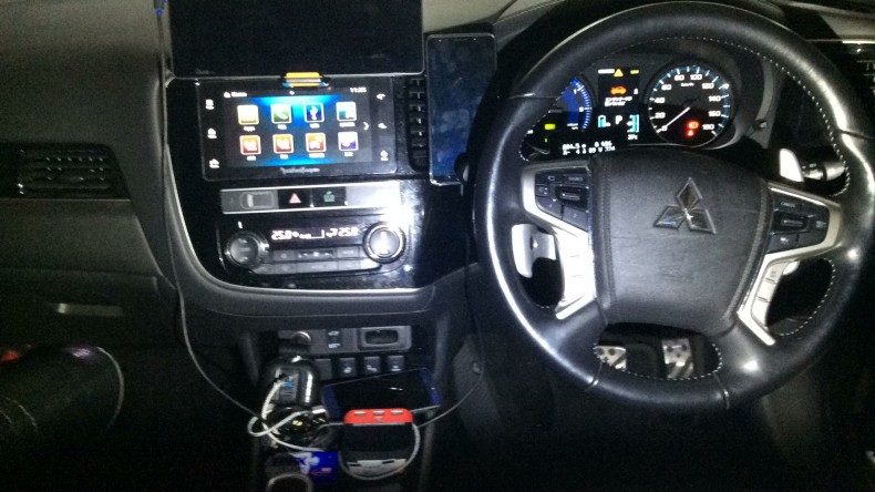 内装インパネ全体