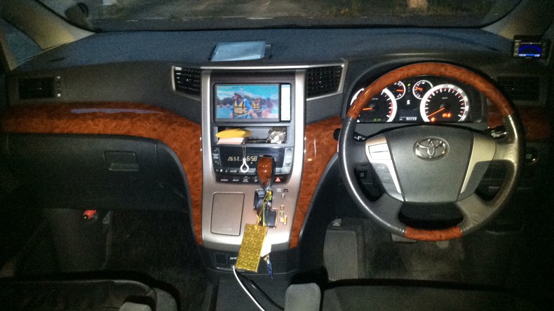 内装インパネ全体