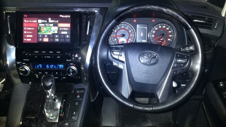 内装インパネ全体