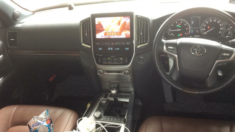 内装インパネ全体