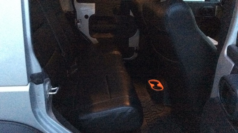 内装後方シート