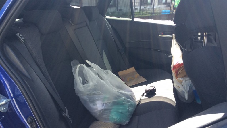 内装後方シート