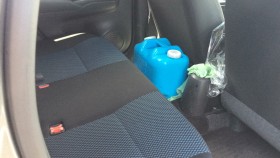 内装後方シート