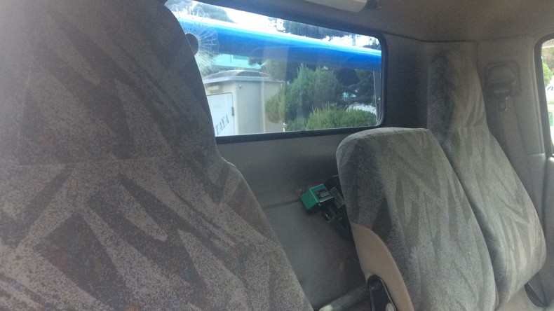 内装後方シート