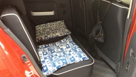 内装後方シート