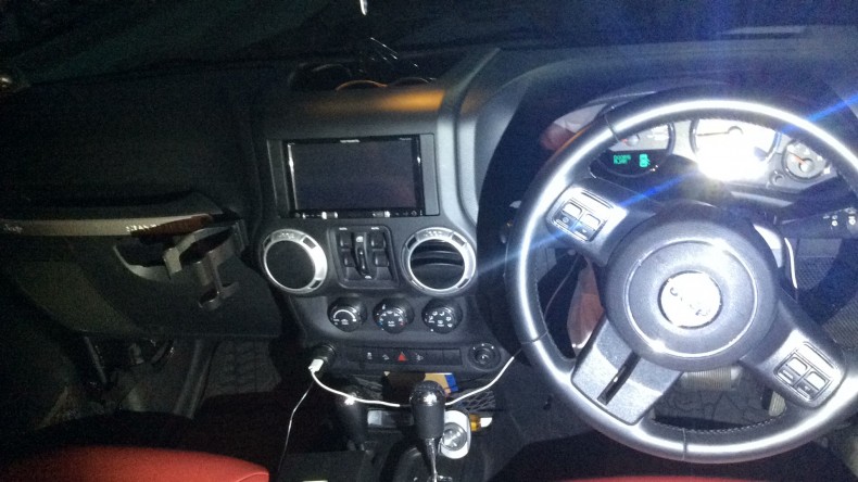 内装インパネ全体