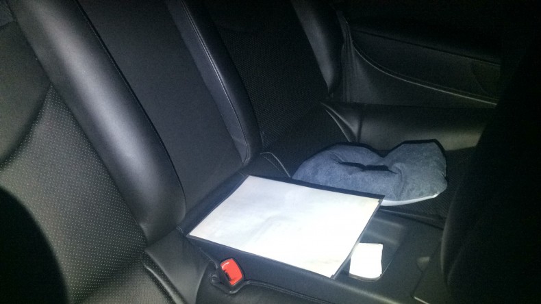 内装後方シート