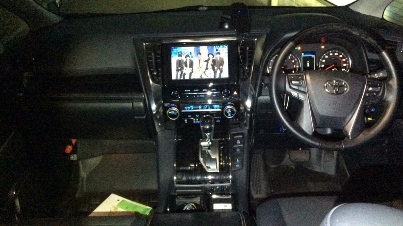 内装インパネ全体