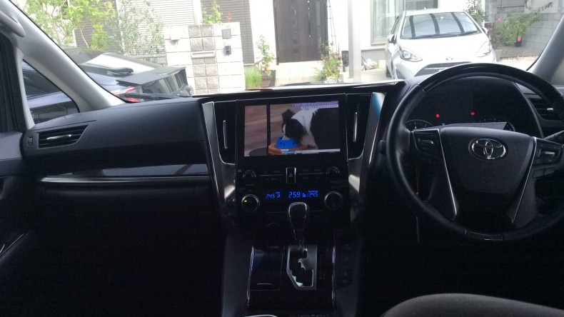 内装インパネ全体