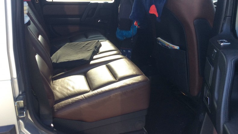 内装後方シート