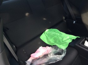 内装後方シート