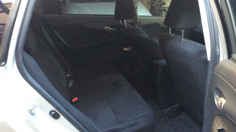 内装後方シート