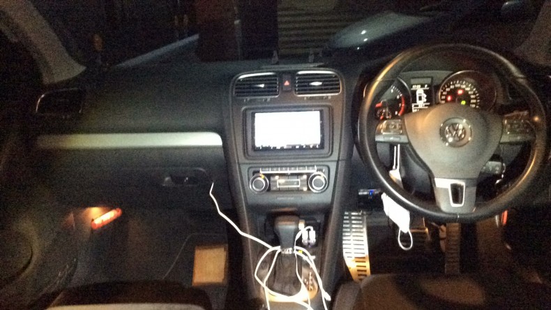 内装インパネ全体