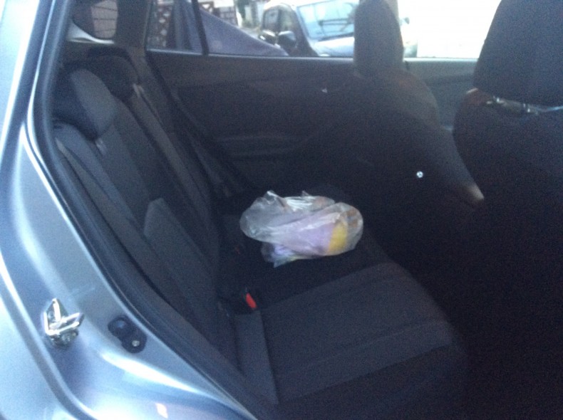 内装後方シート