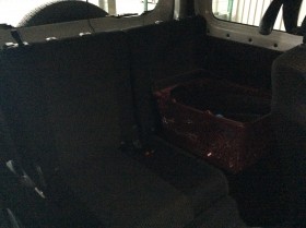 内装後方シート