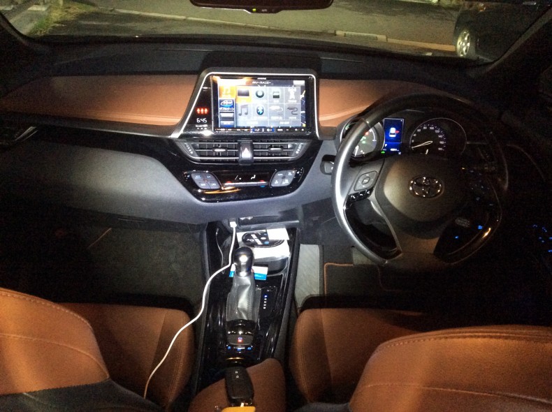 内装インパネ全体