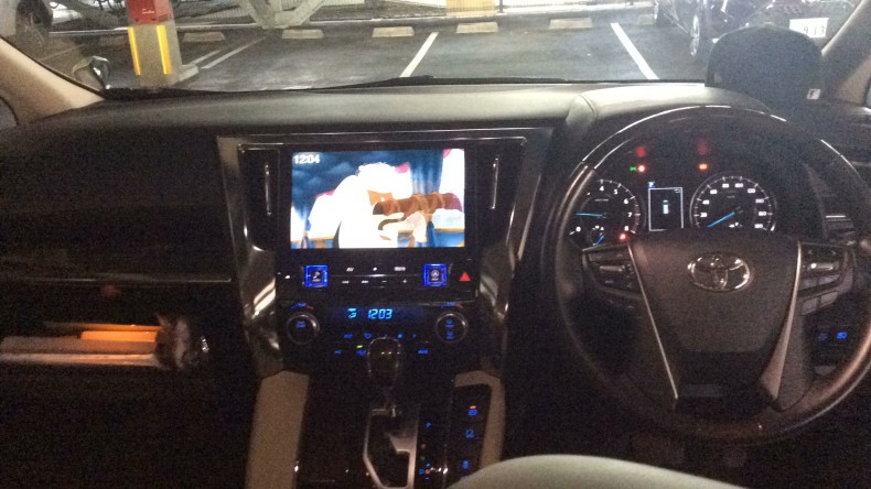 内装インパネ全体