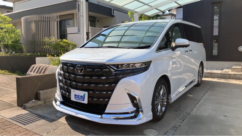 トヨタ アルファードハイブリッドの売買実績画像