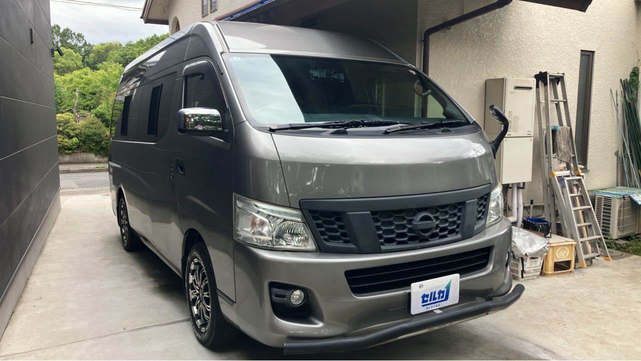 2026年6月成約のNV350キャラバンバン スーパーロングワイドDX クロムギアパッケージのメイン画像