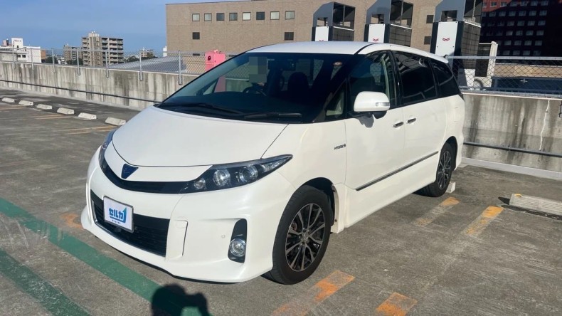 トヨタ エスティマハイブリッドの売買実績画像