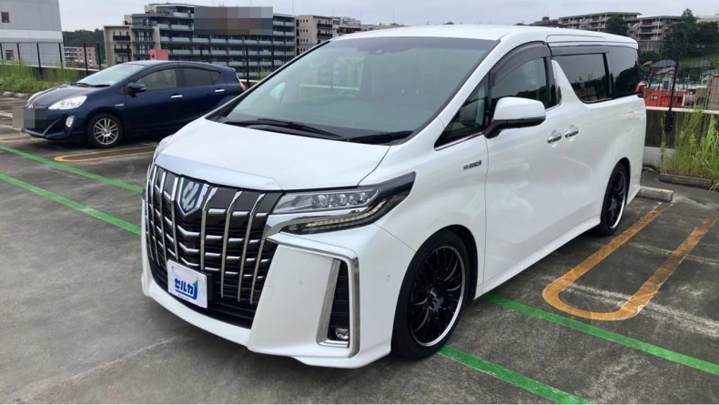 トヨタ アルファードハイブリッドの売買実績画像
