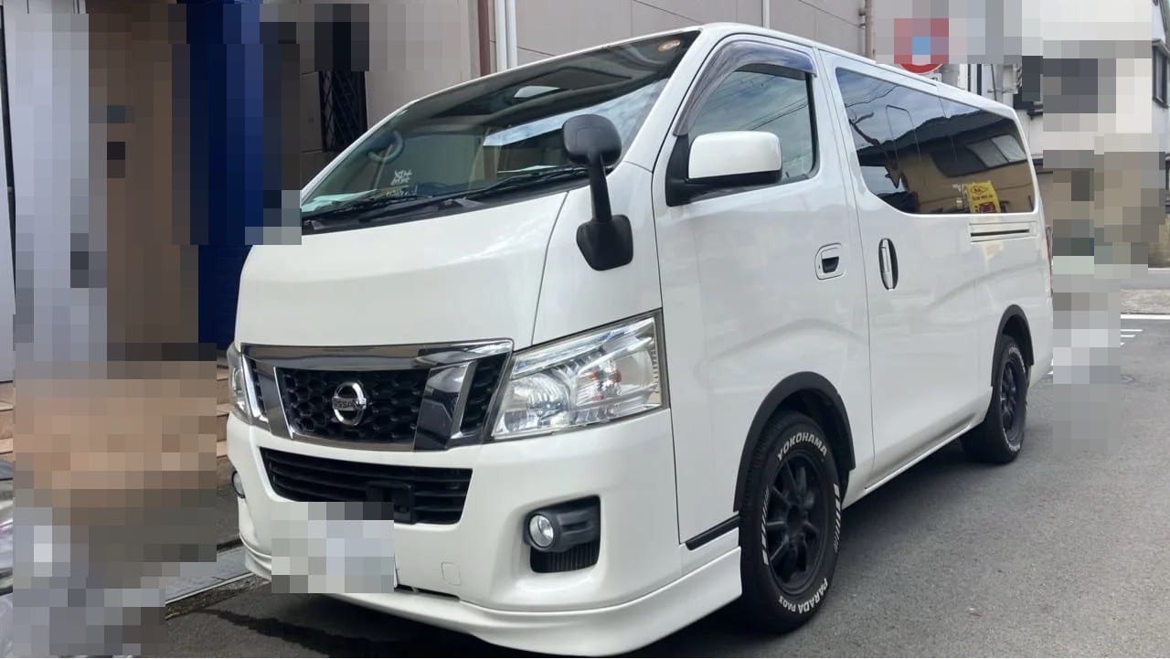 2026年9月成約のＮＶ３５０キャラバンバン ロングプレミアムＧＸエマージェンシーブレーキパックのメイン画像